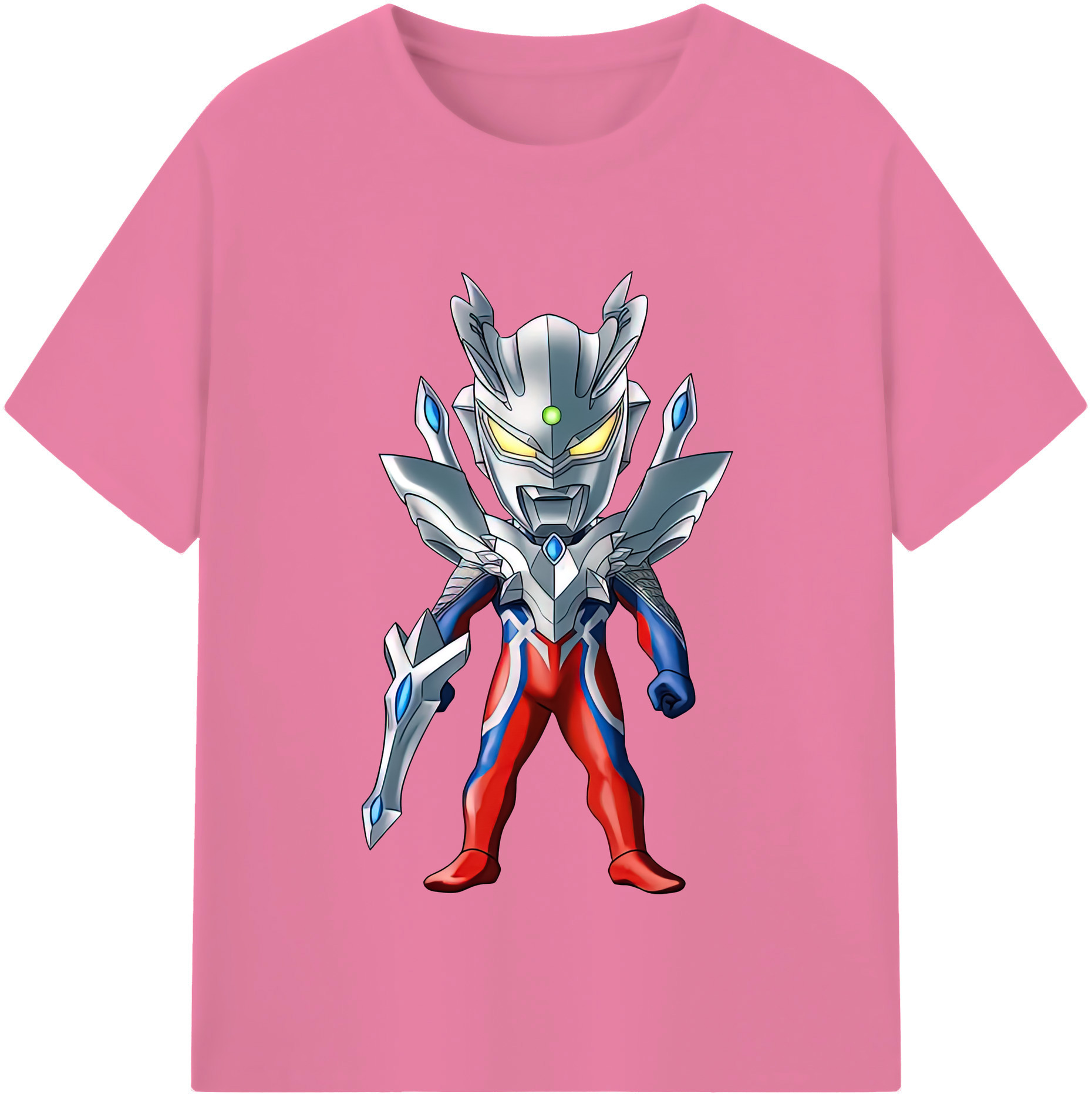 （画像用） ウルトラマン Ultraman 綿100％半袖Tシャツ（フロントプリント）